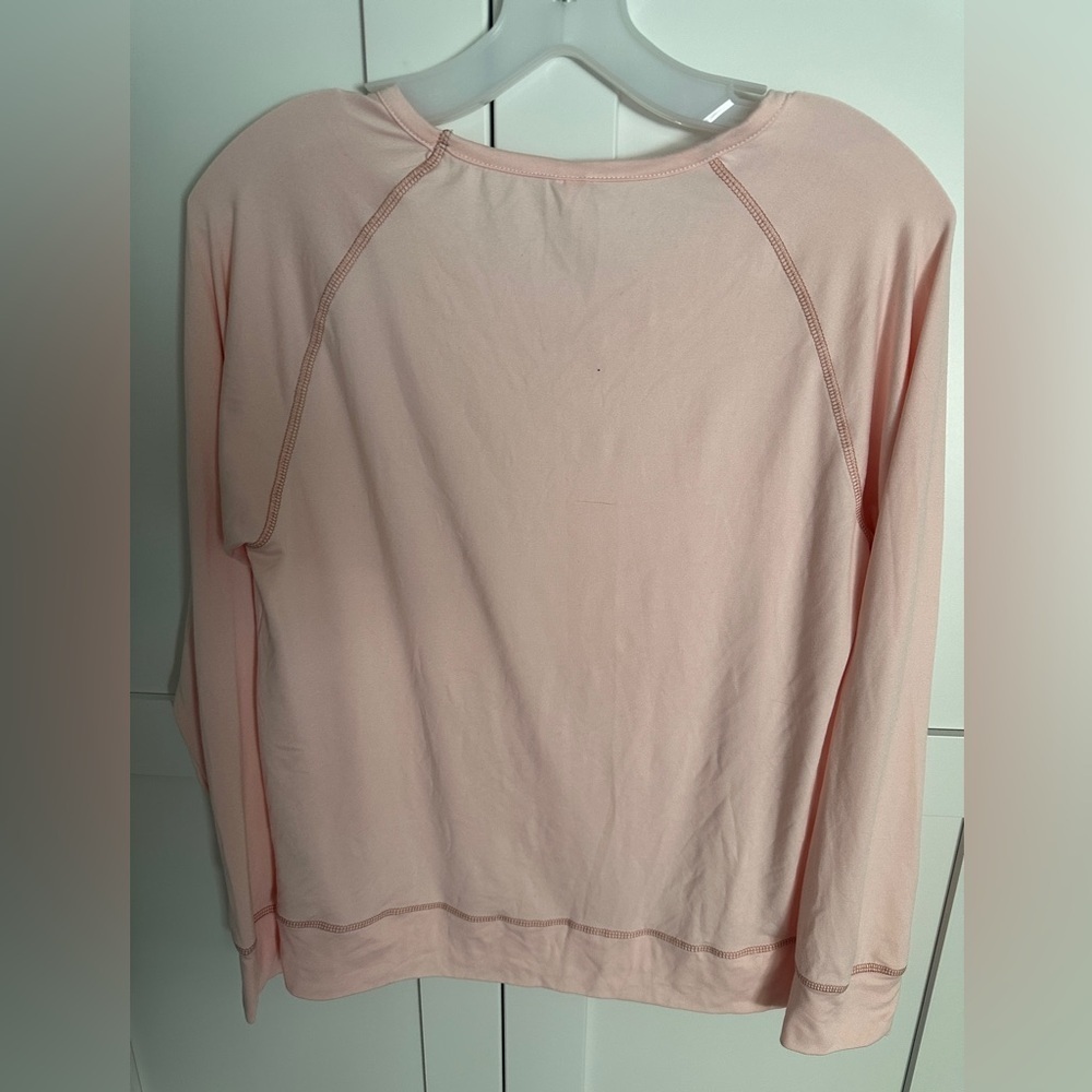 Flora Nikrooz Pink long sleeve top size small - Picture 3 of 3